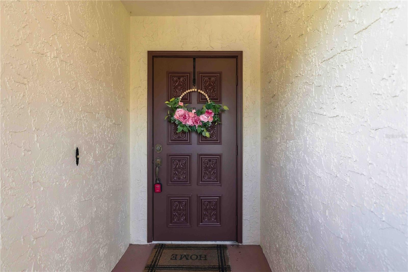 private front door entrance