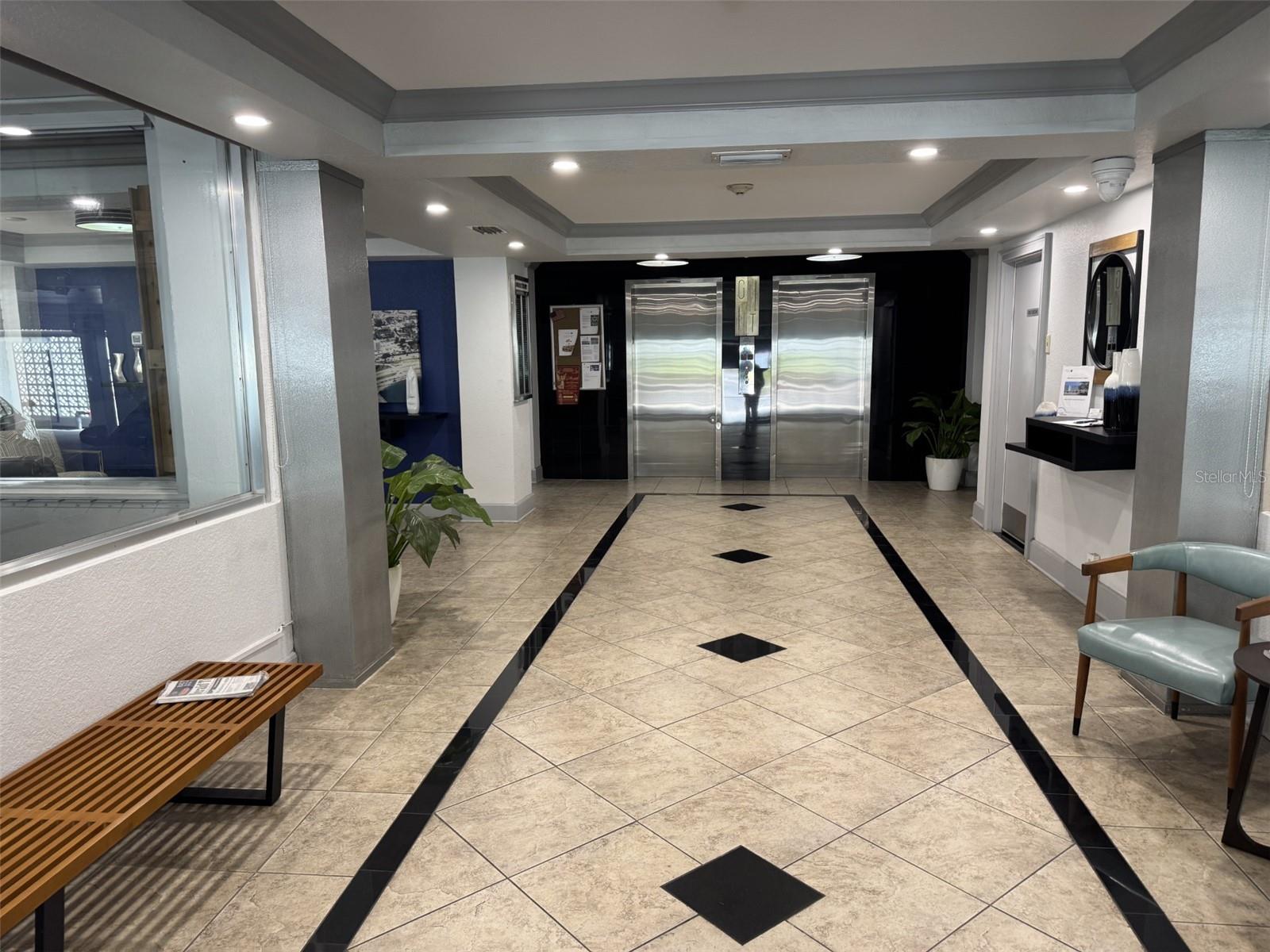 lobby elevators