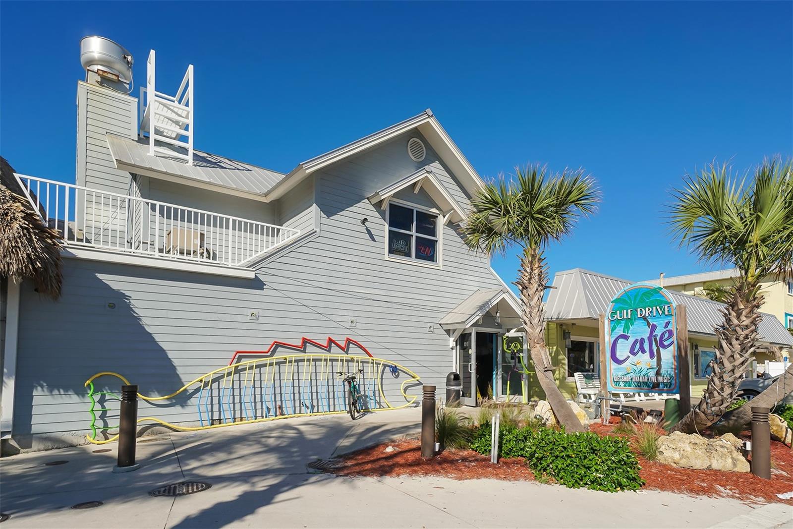 Area restaurant close by - Gulf Drive Cafe.