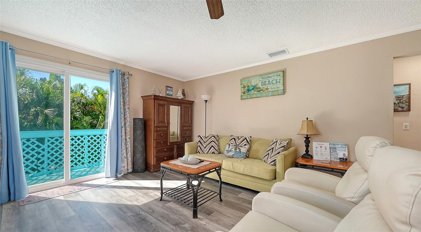Unit B, Living Room.