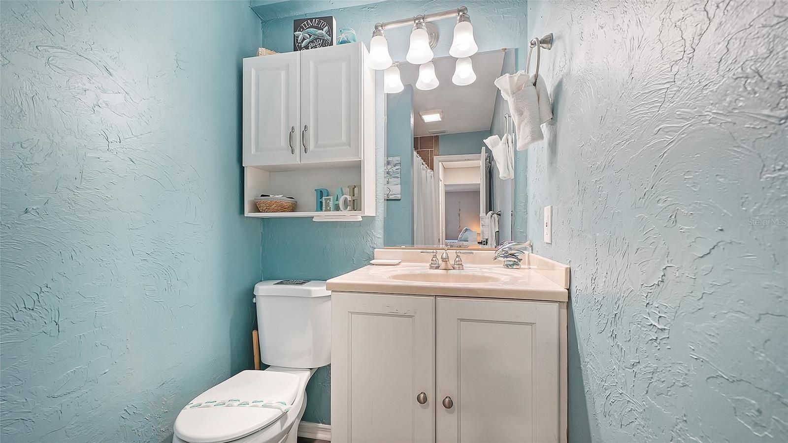 Unit A, Primary Bathroom.