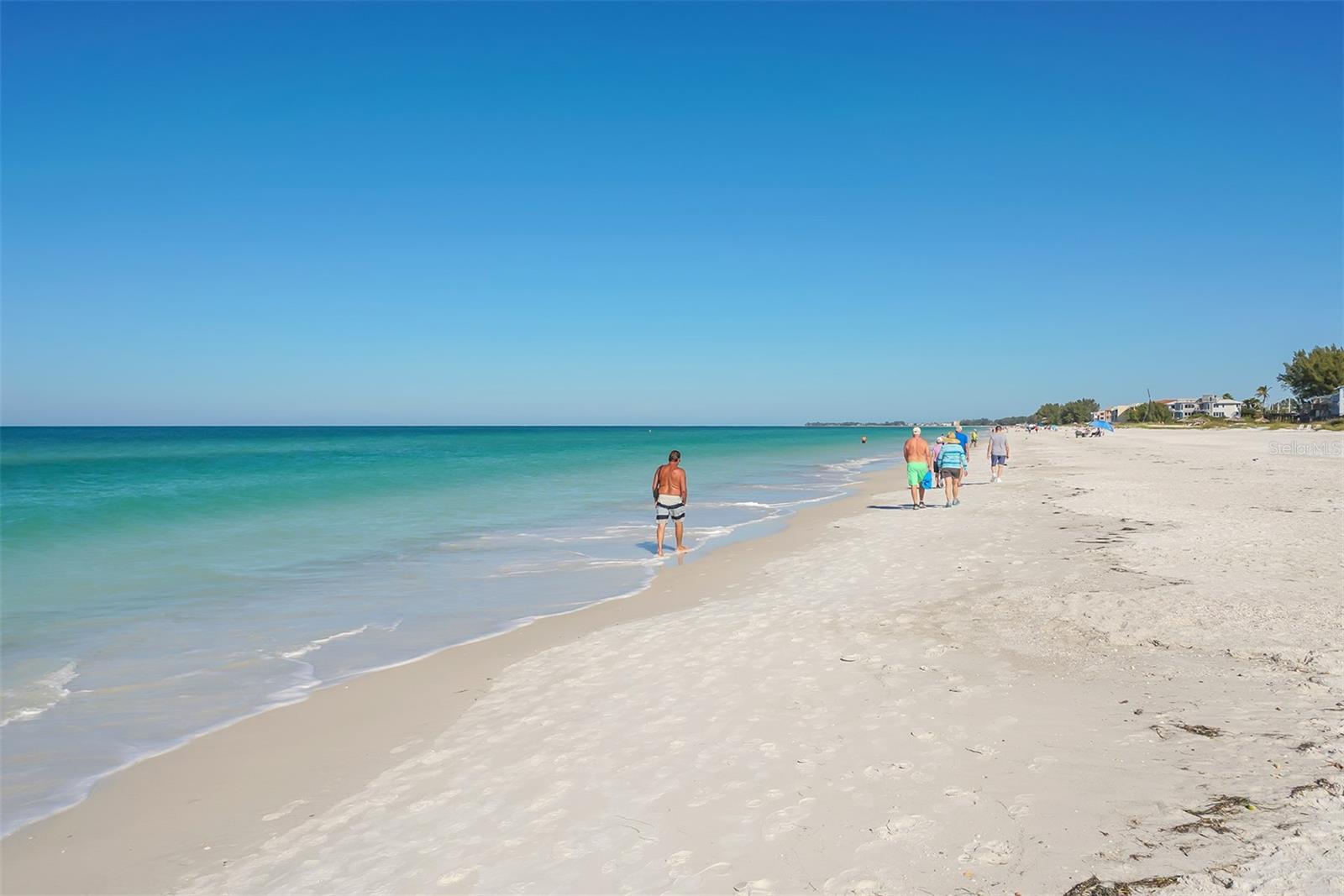 Walking distance to the beach.