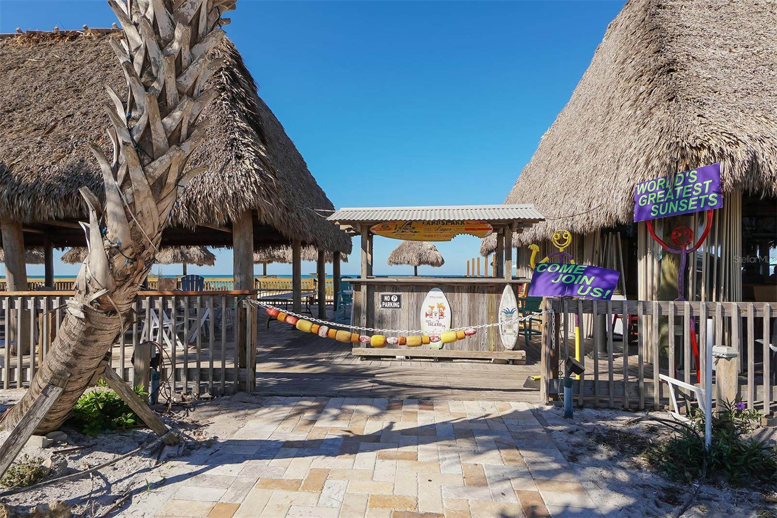 Area restaurant close by - Gulf Drive Cafe.