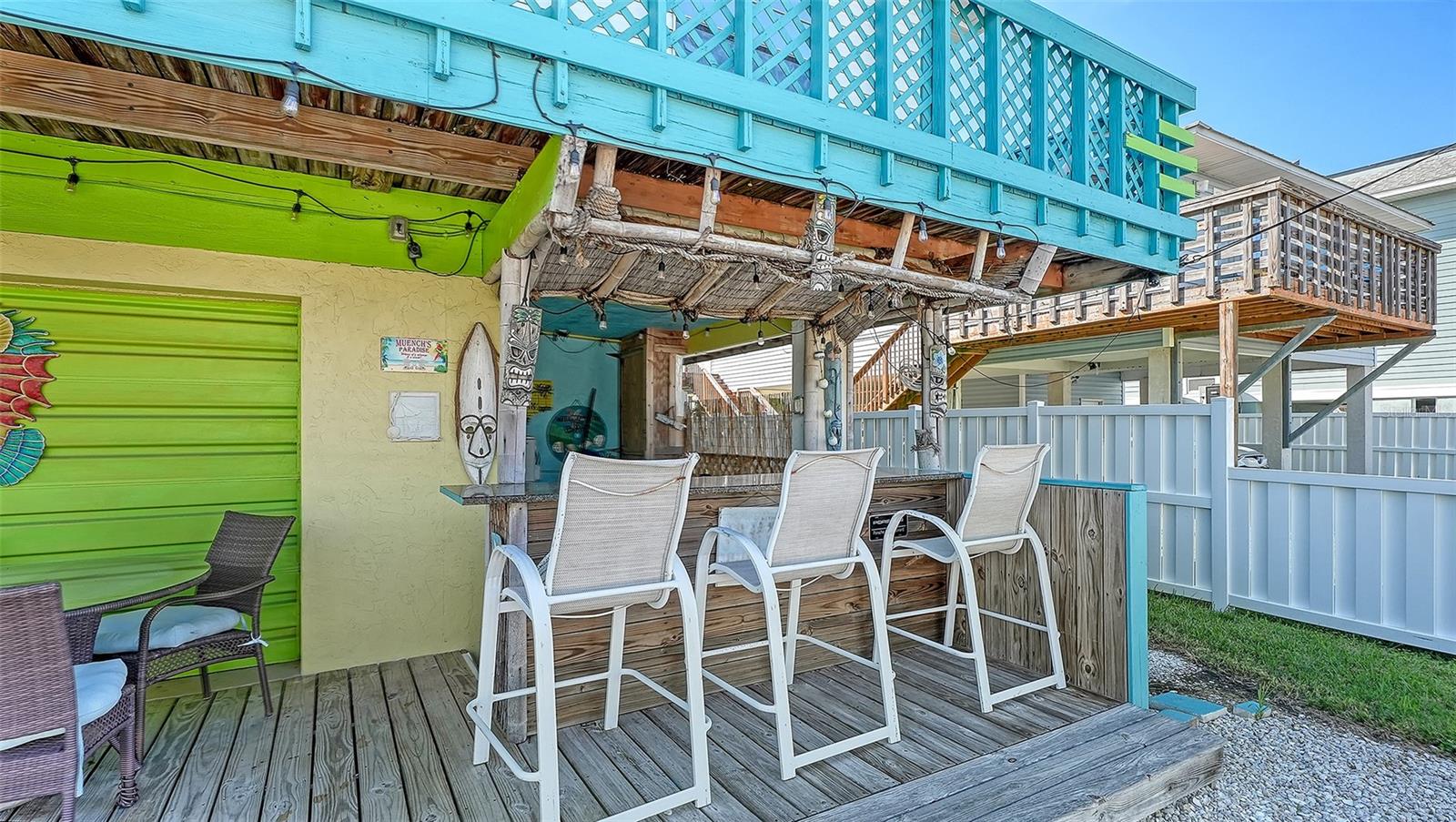 Open and covered front decks.