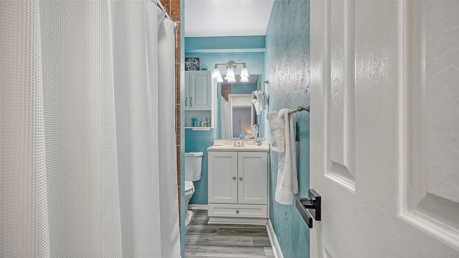 Unit A, Primary Bathroom.