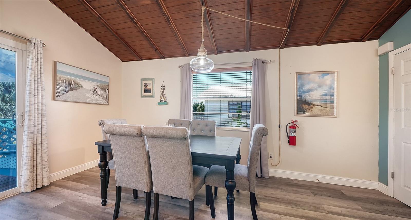 Unit A, Dining Room.