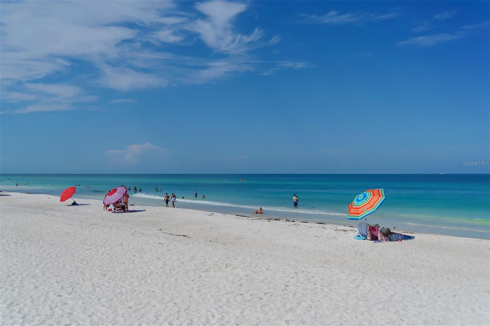 Walking distance to the beach.