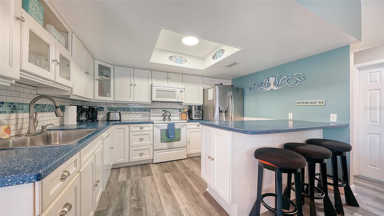 Unit A, Kitchen.