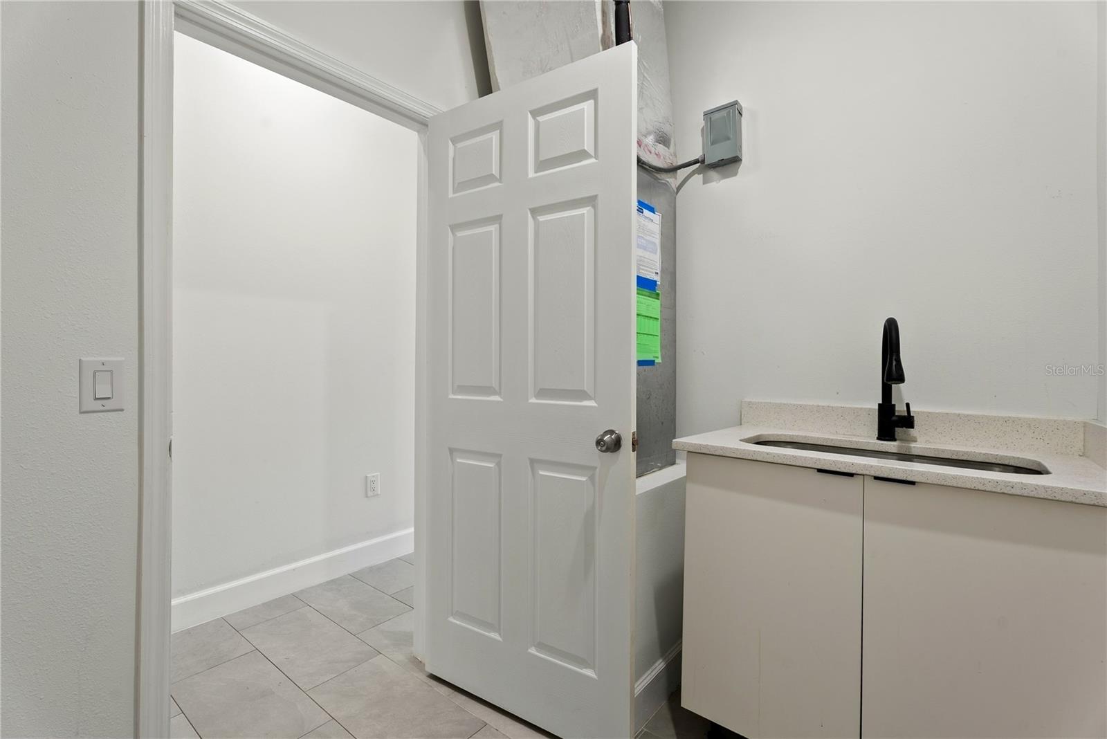 Laundry Room with Sink