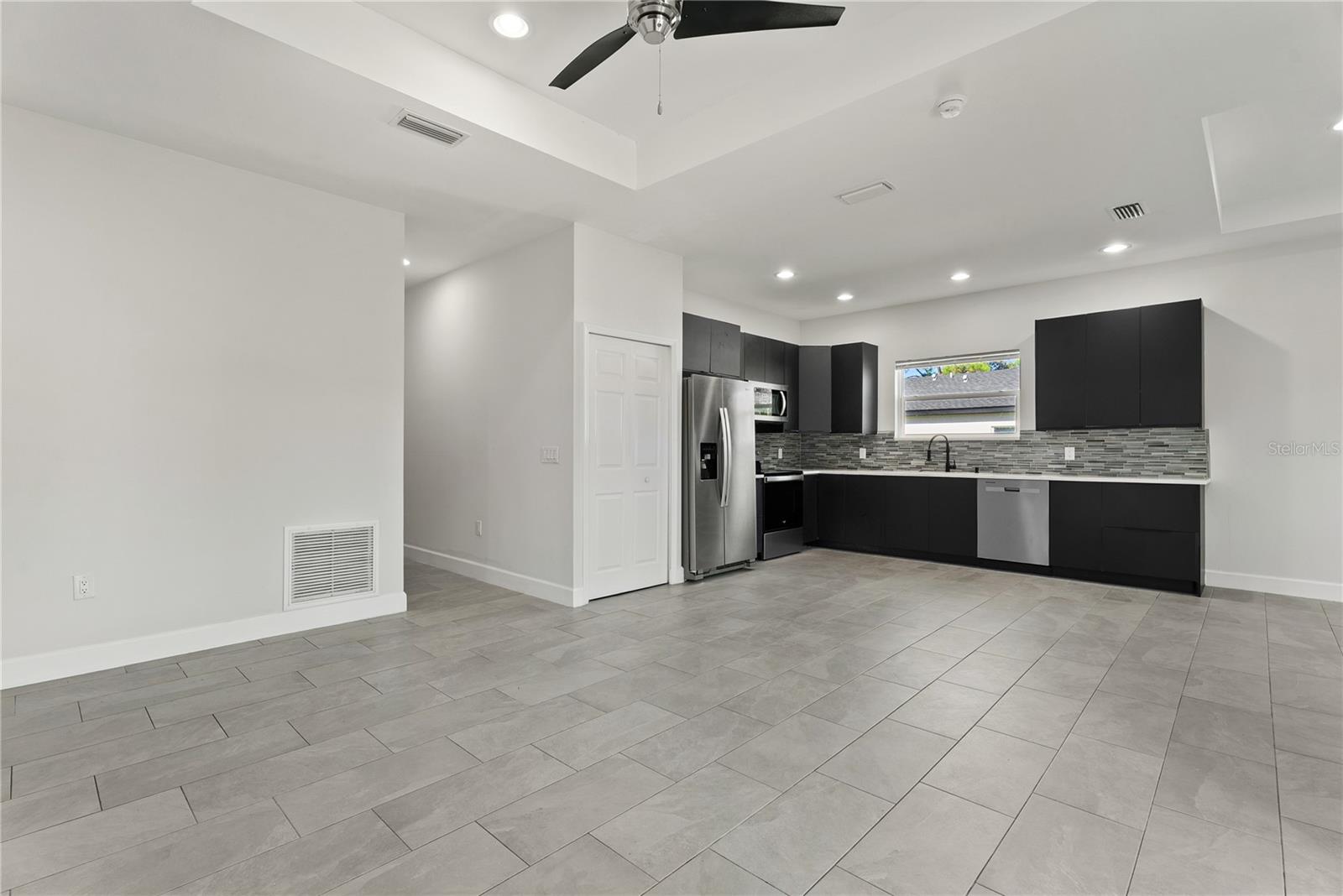 Living Room & Kitchen