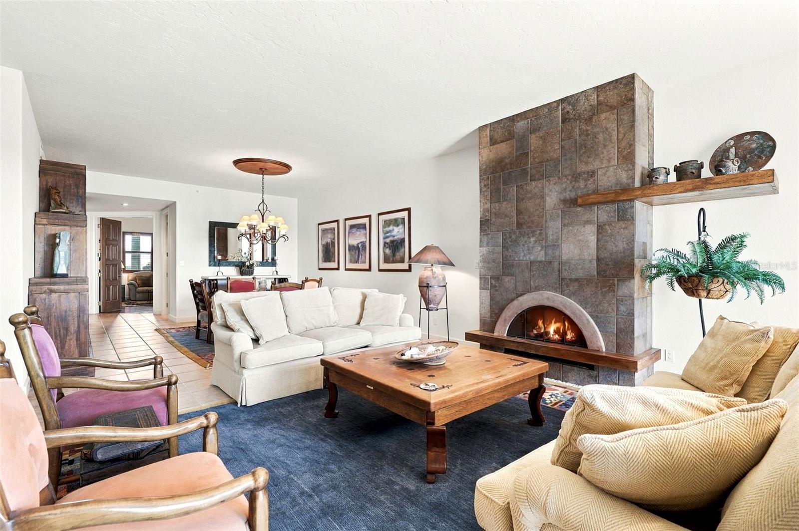 Open floor plan.