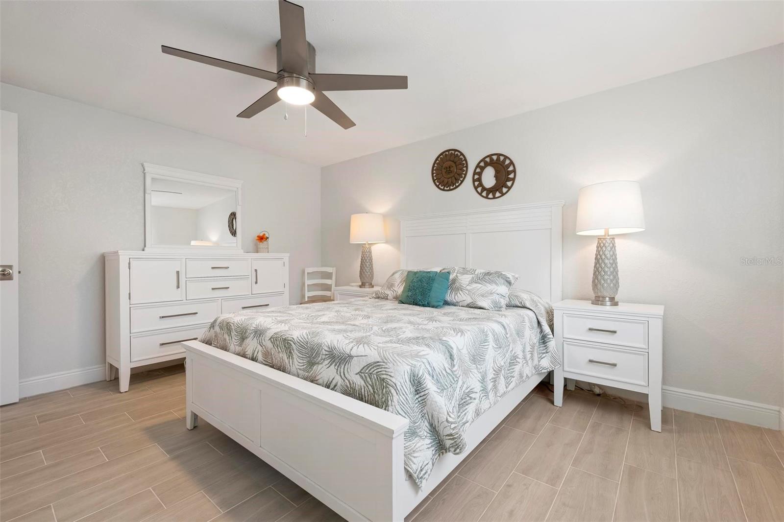 Primary bedroom with ensuite bath