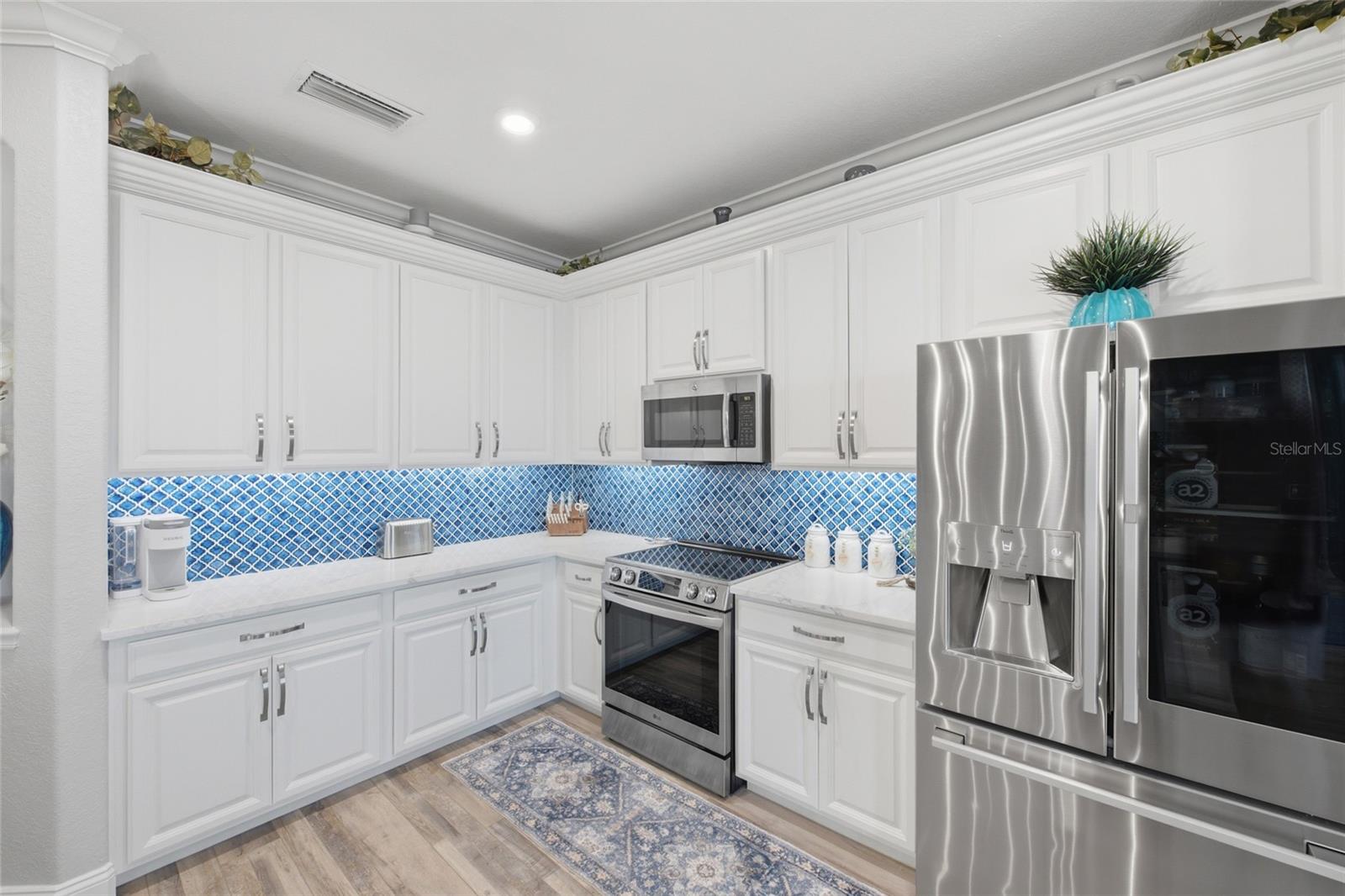 Kitchen with Stainless Steel Appliances