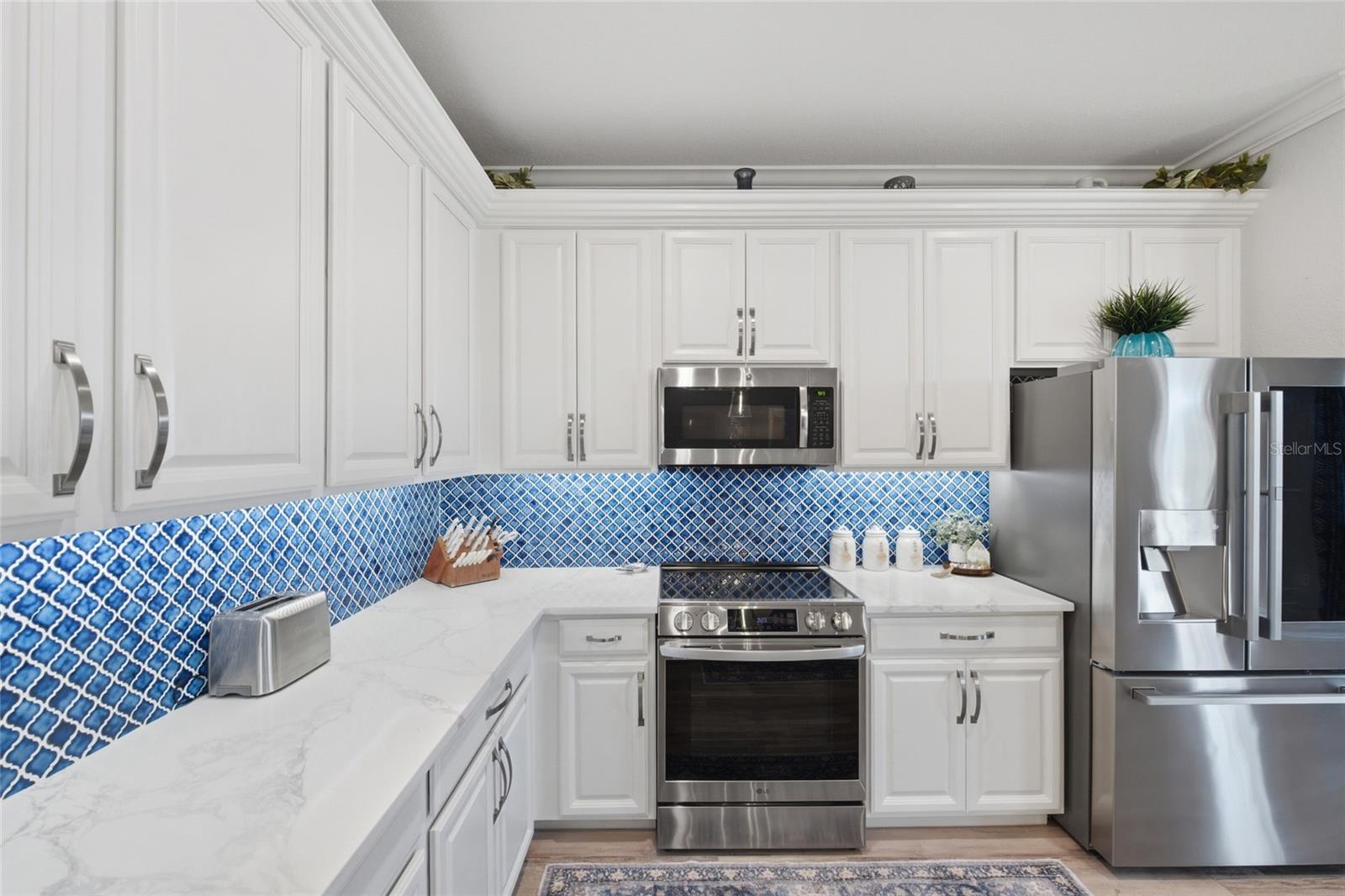 Kitchen with Stainless Steel Appliances