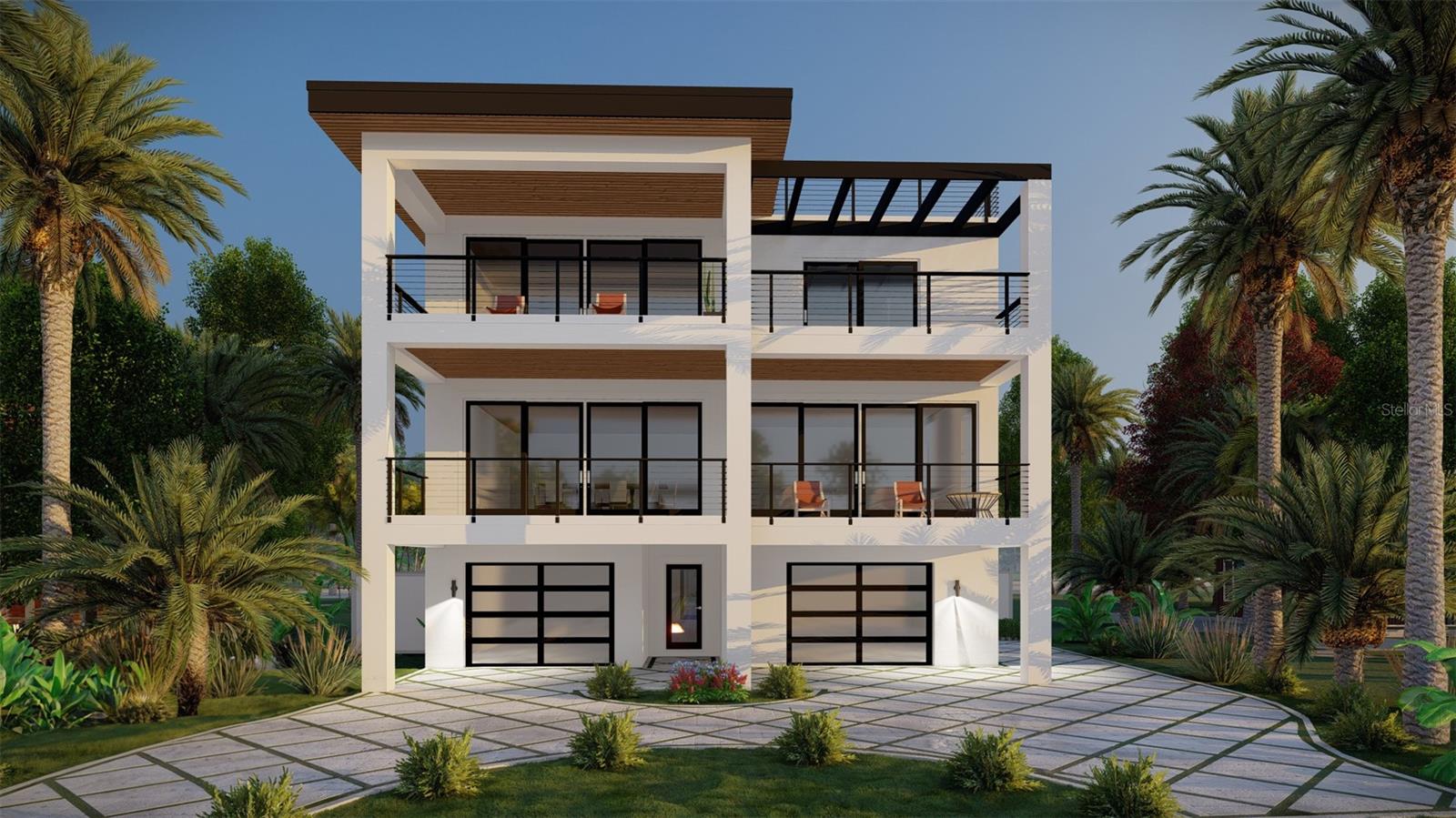 Rendering of proposed architectural plans.