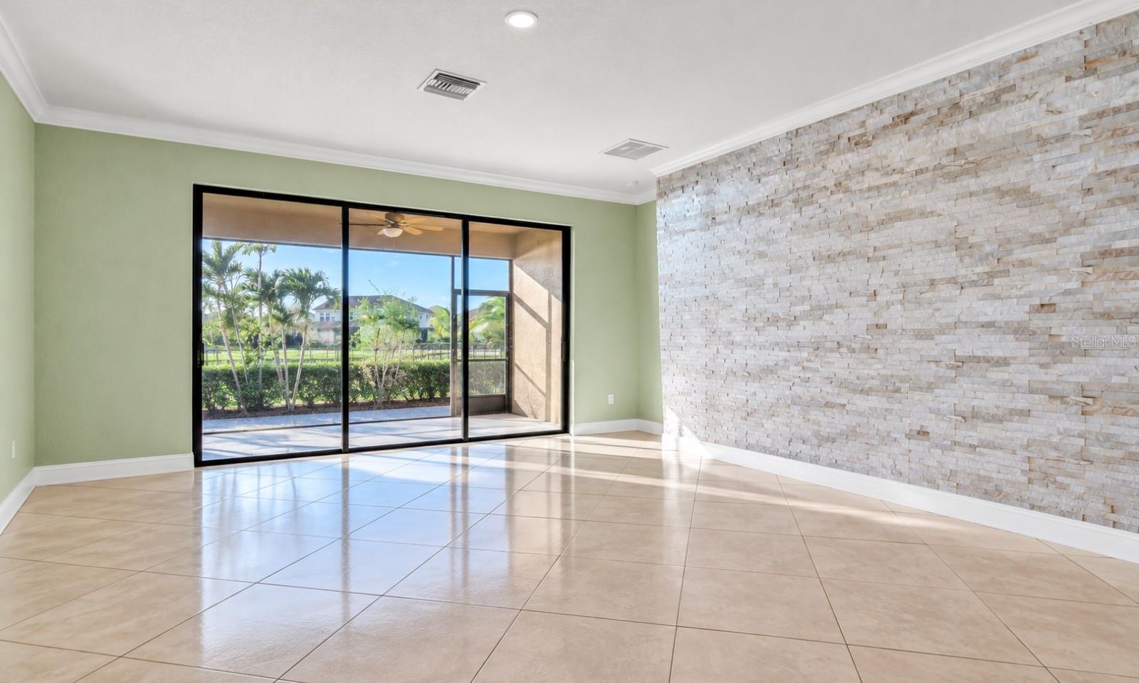 OPEN LIVING AREA- TV ROOM