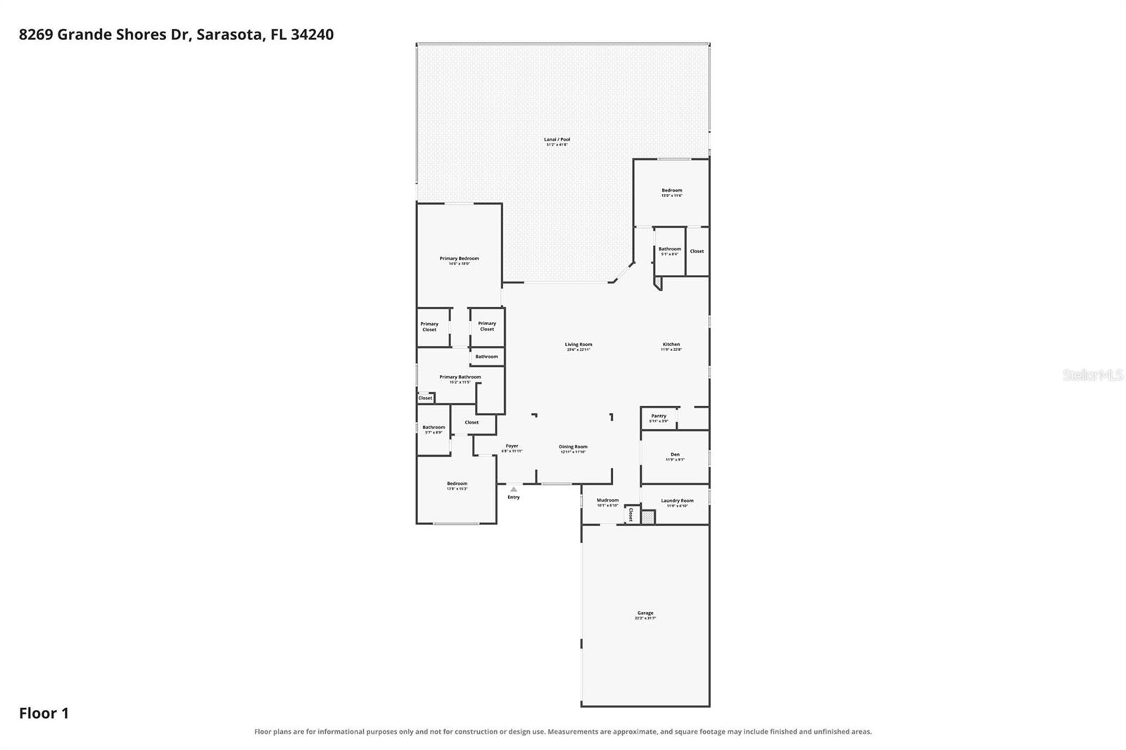 8269 GRANDE SHORES DRIVE, Sarasota, FL 34240