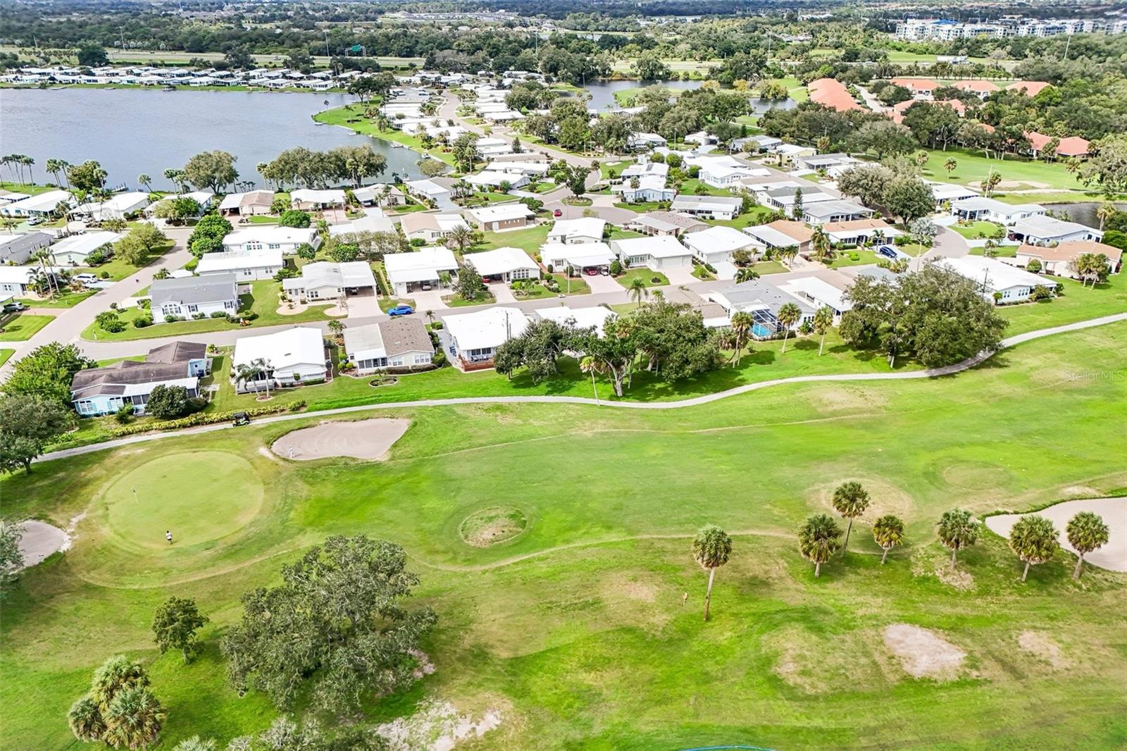 Arial View of Green