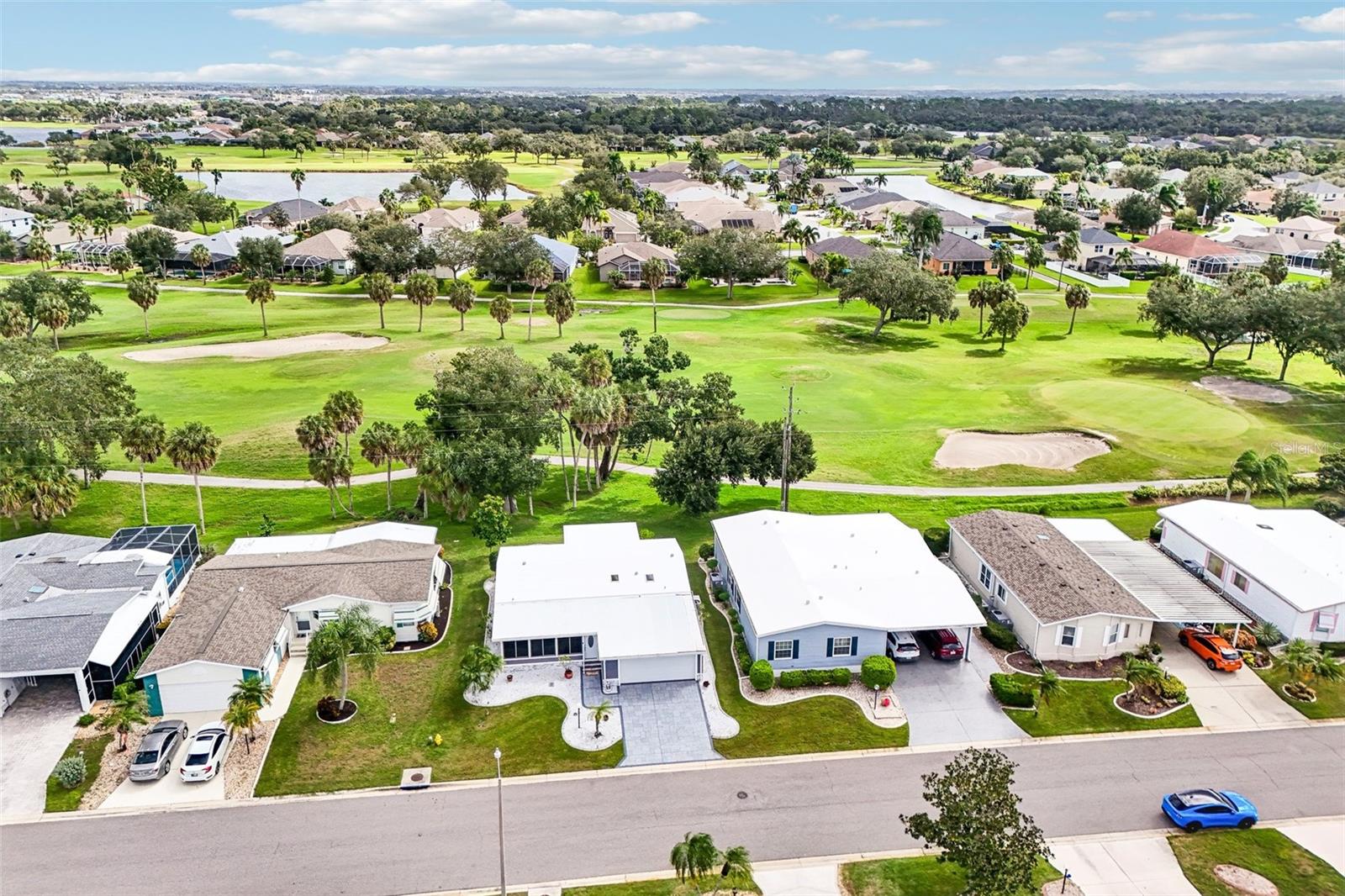 Arial View from Front of House