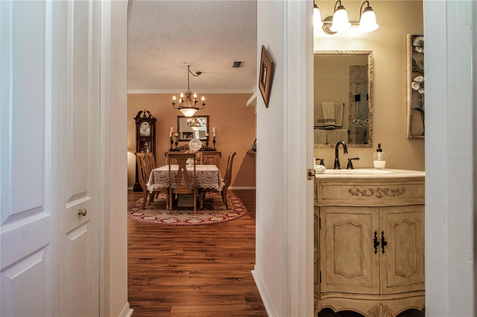 Halway from Guest Bedroom, past the second bathroom