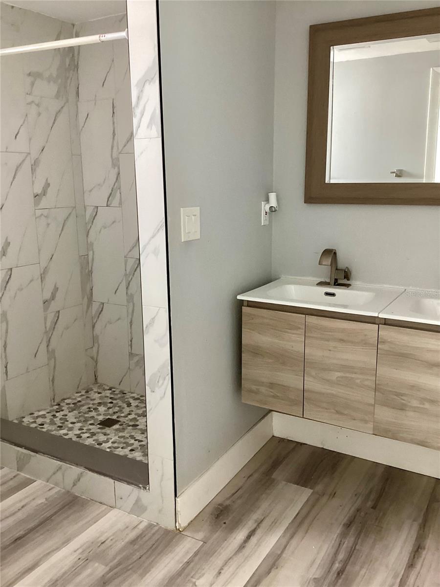 Primary bath-(garage conversion)