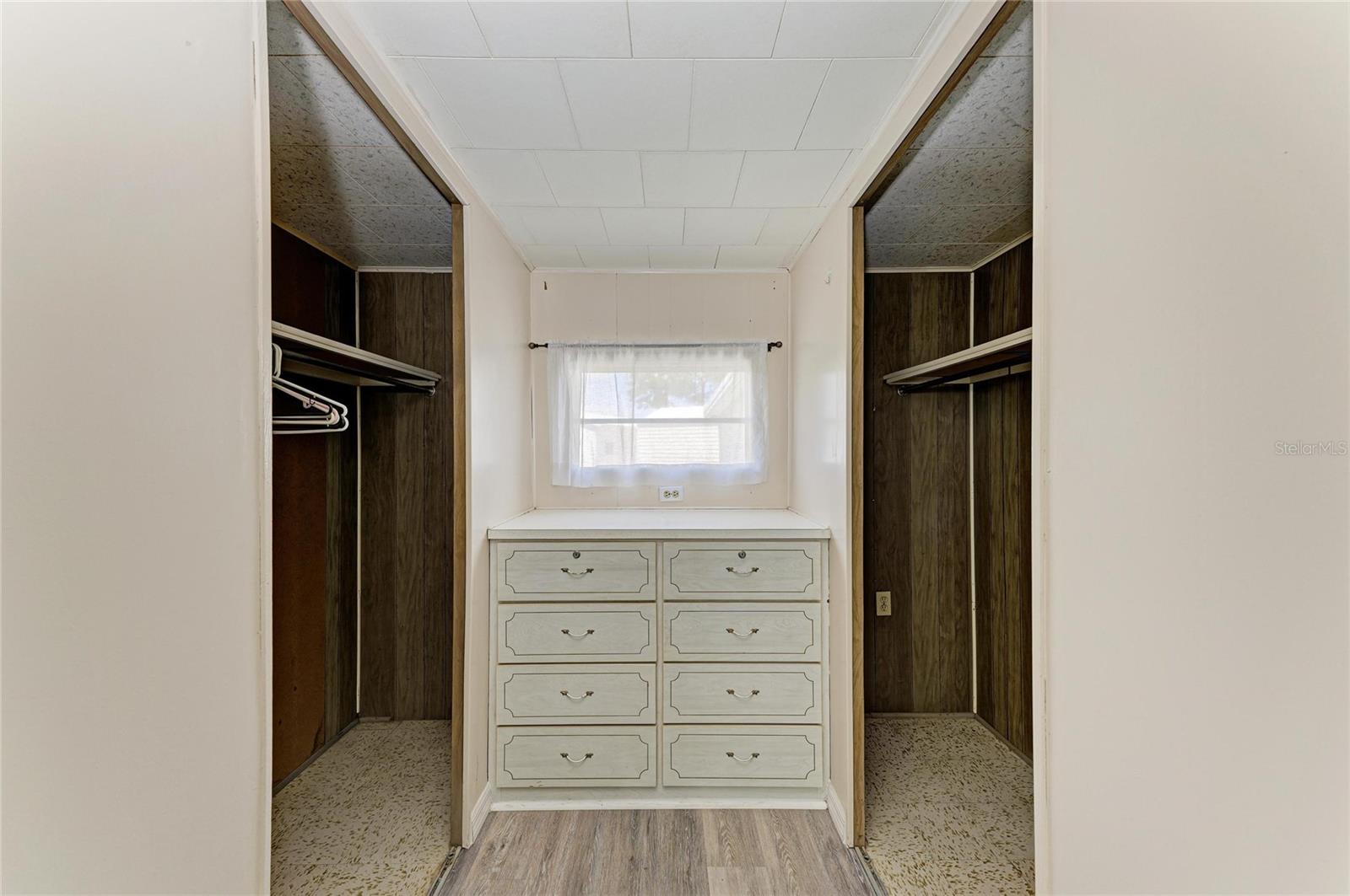 Master bedroom closet