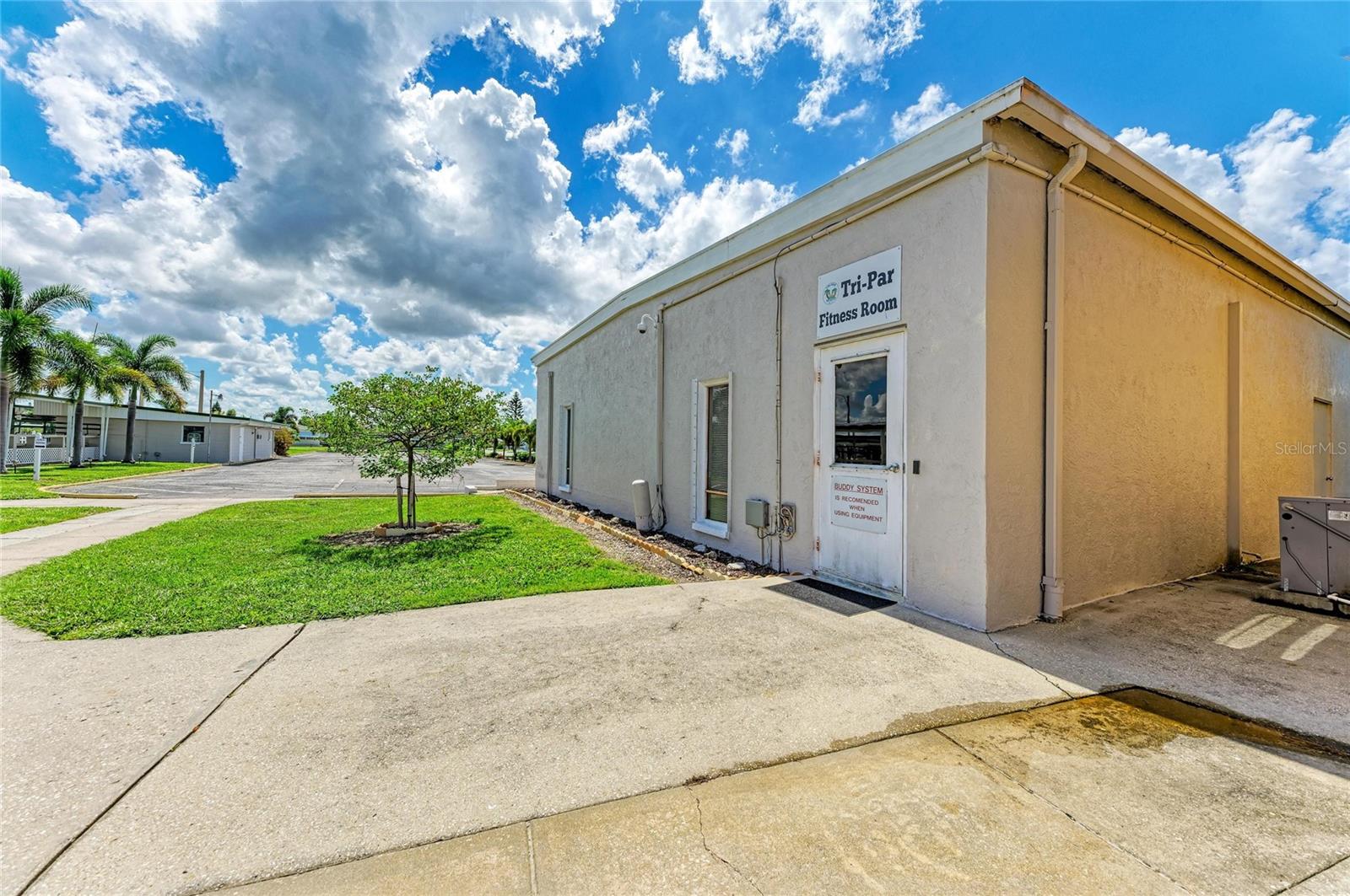 Community fitness room