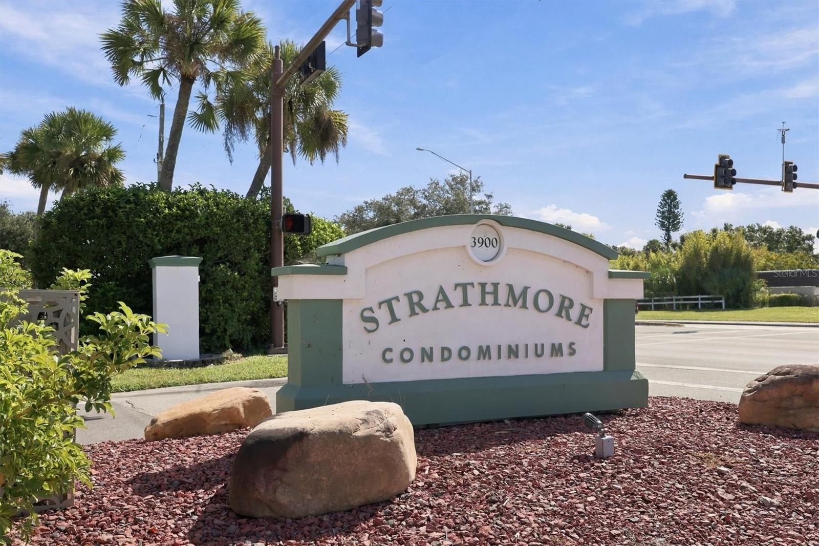 entrance to the 55+ community