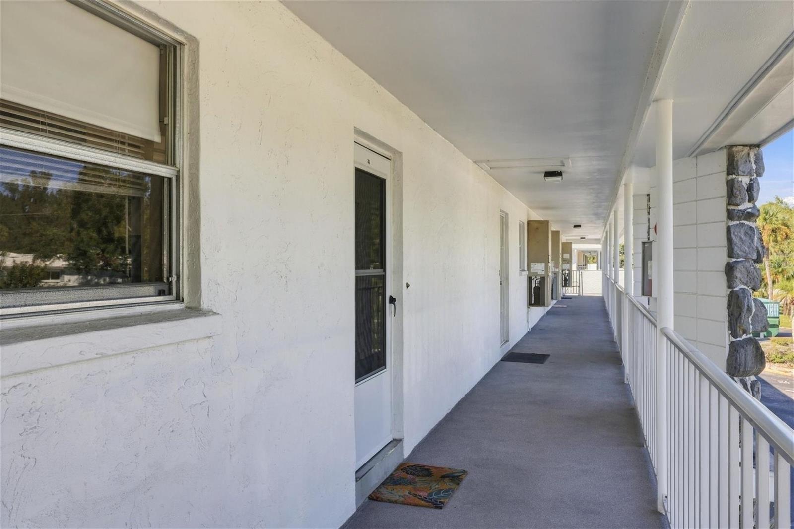 covered porch entry