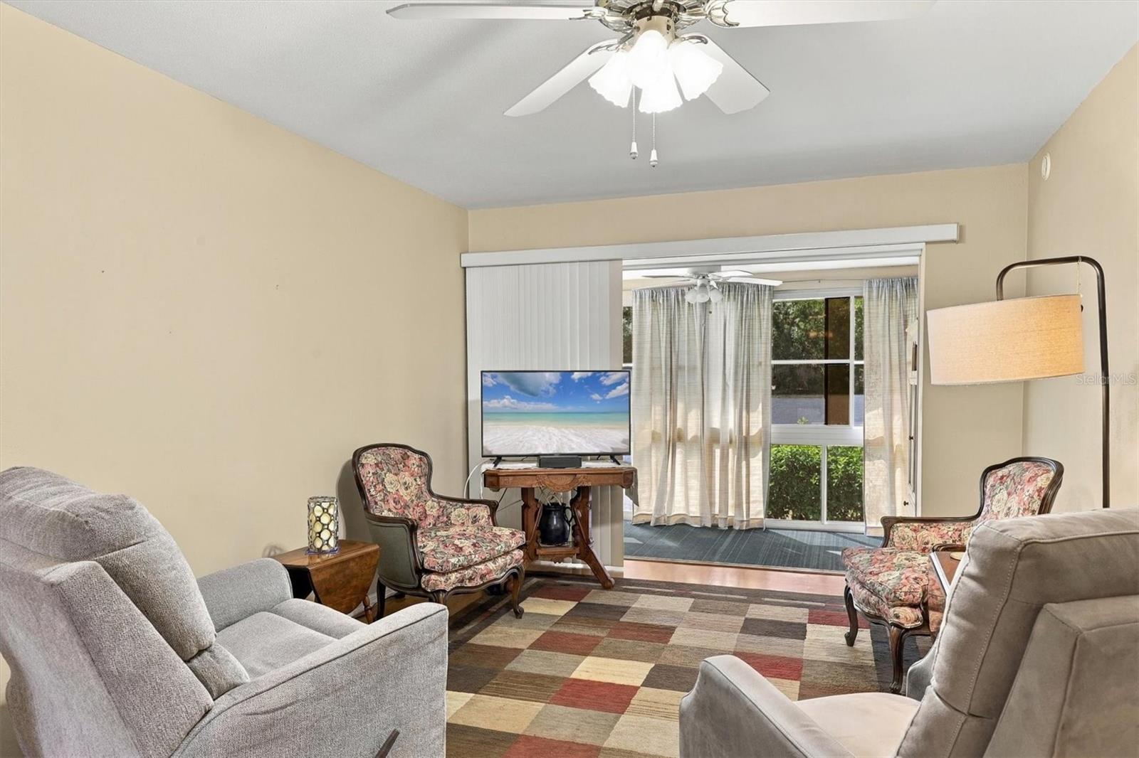 spacious living area