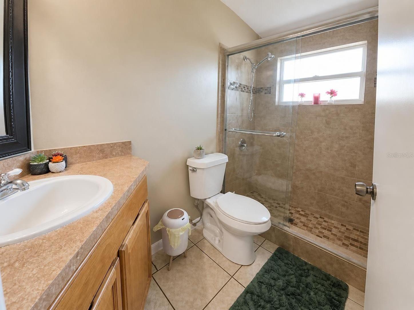Primary Bathroom with a walk in Shower