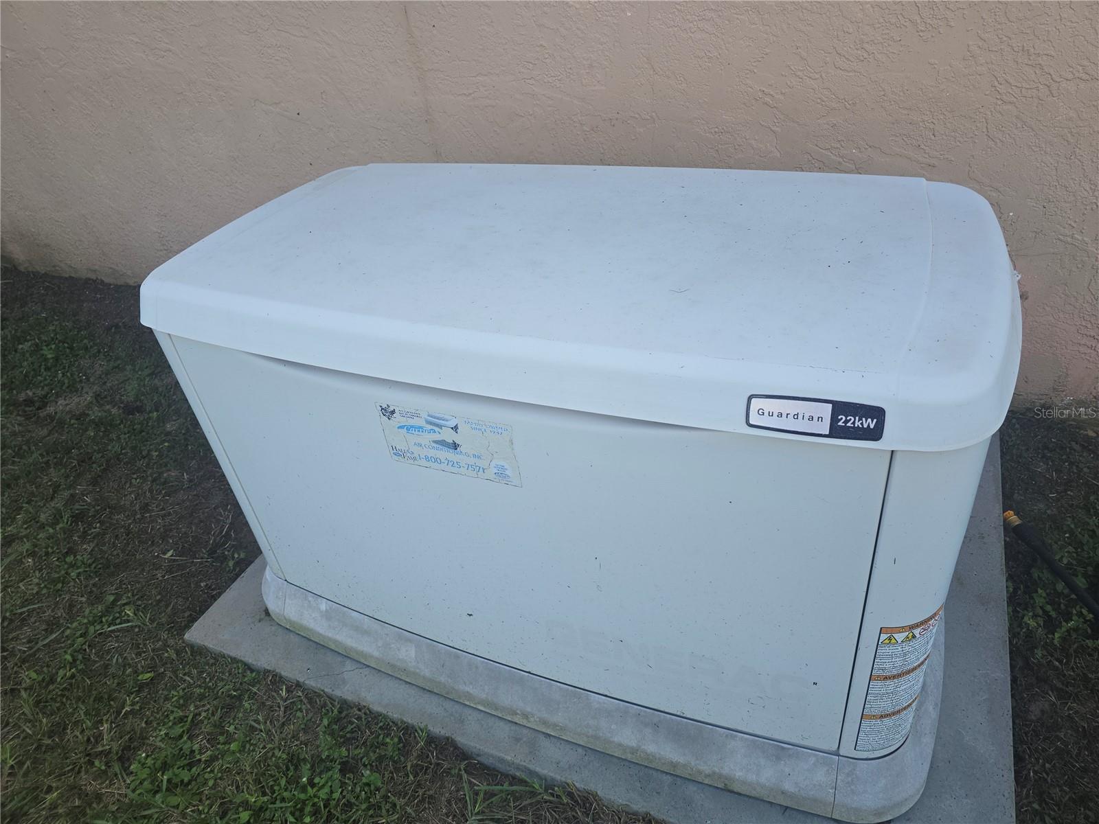 Generac Generator with 500 Gallon Propane Tank