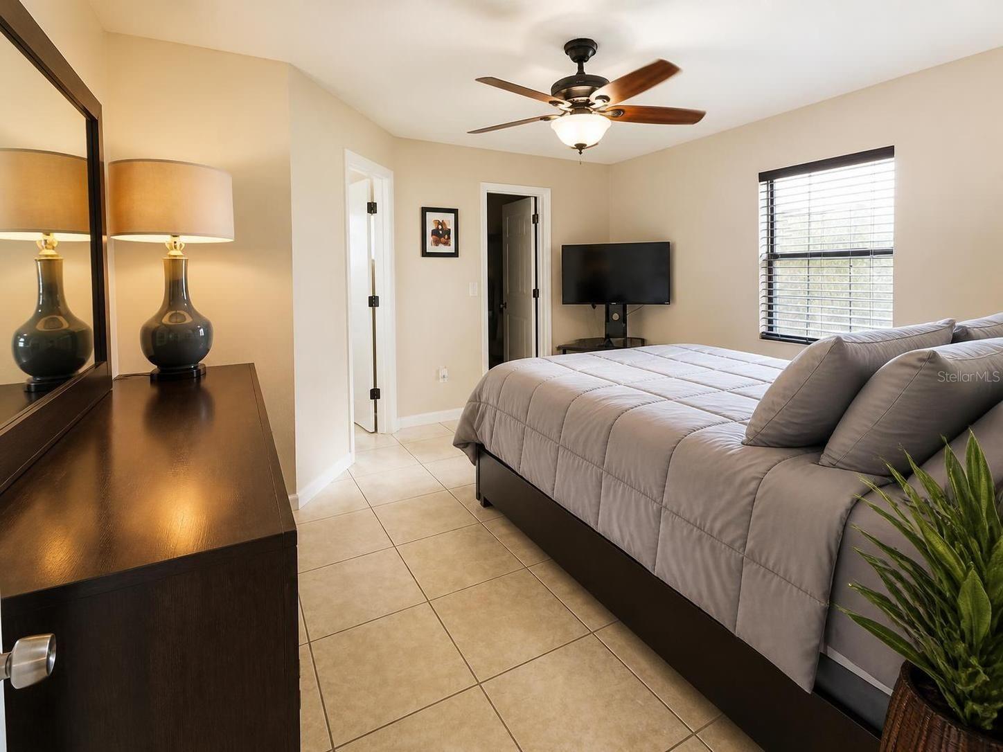 Primary Bedroom with walk in closet