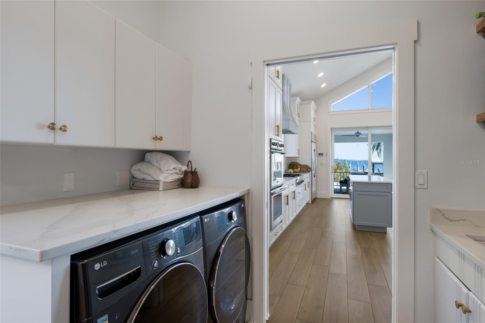Downstairs utility room