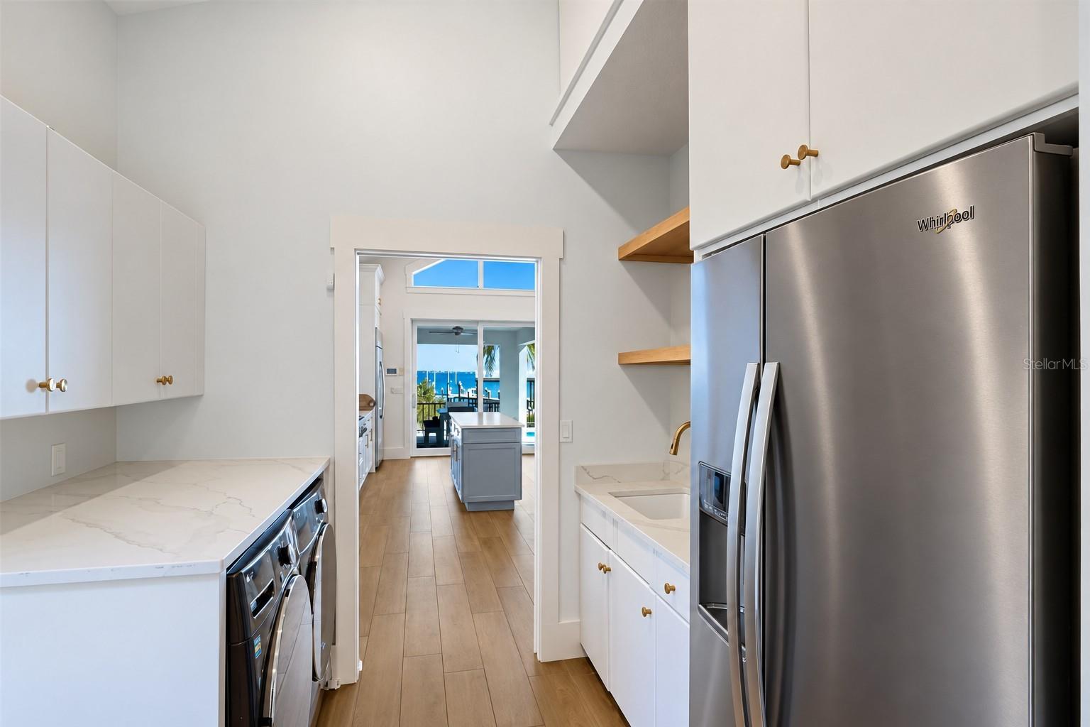 Downstairs utility room and butlers pantry