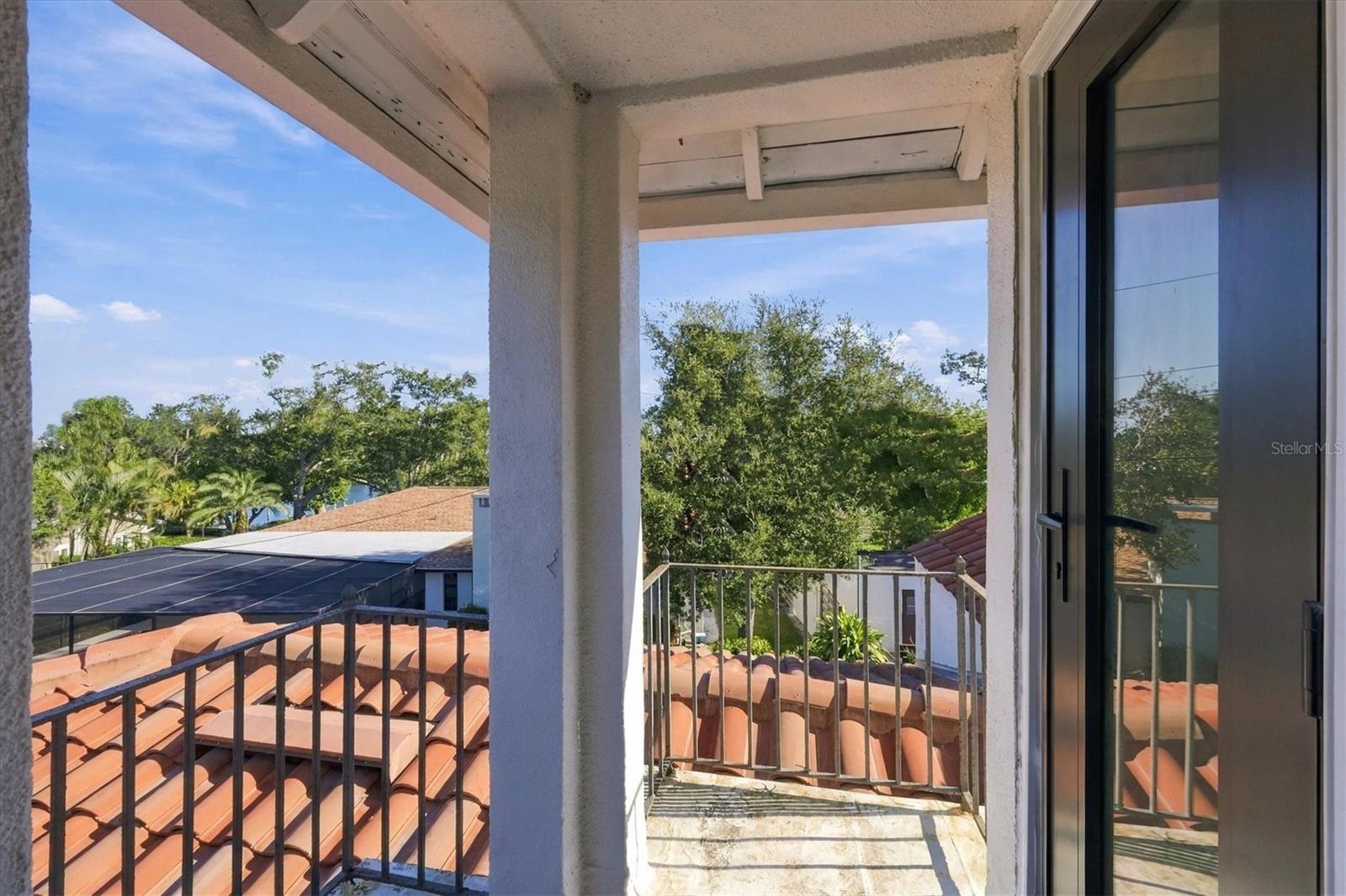 View from Balcony on second floor of home