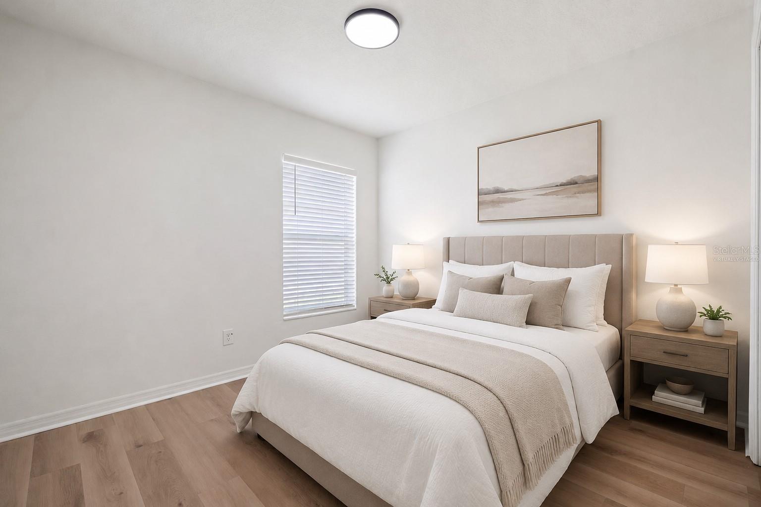 Virtually Staged 2nd Bedroom