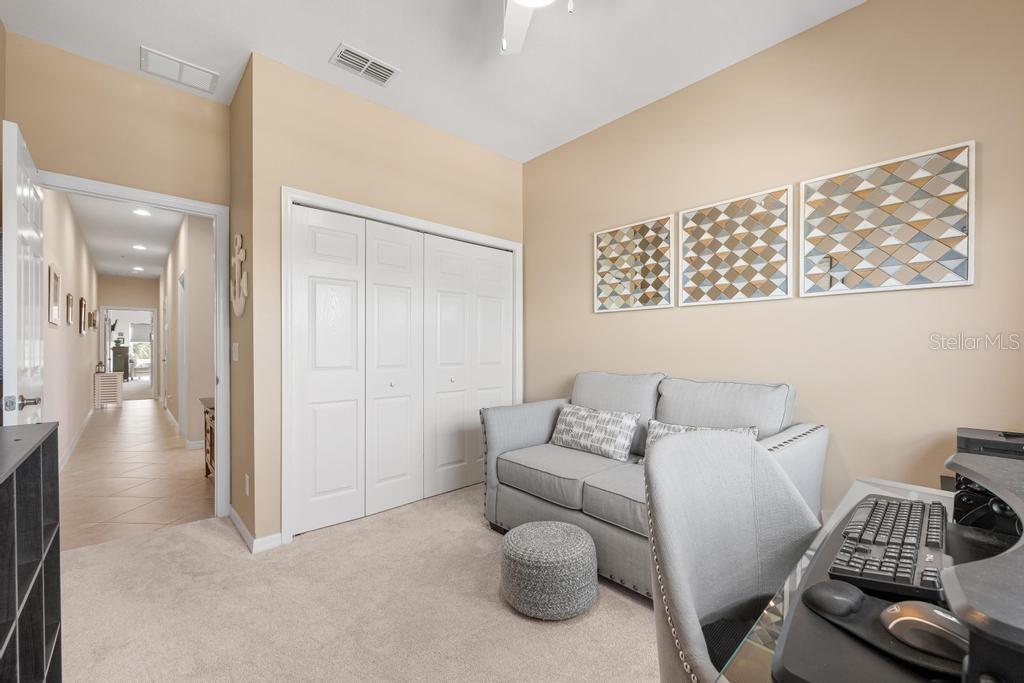 Use this space as a third bedroom or an office.