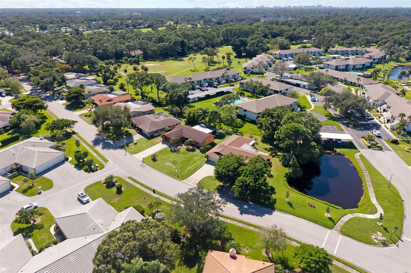 Set in The Meadows, minutes to UTC, I-75, downtown Sarasota and the Gulf beaches.
