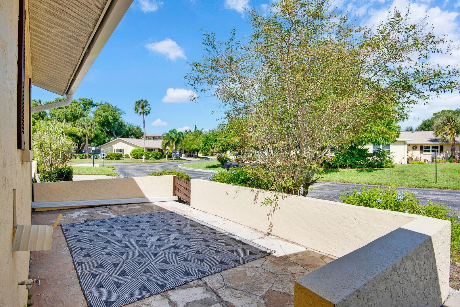 Charming Front Patio-Imagine The Possibilities!