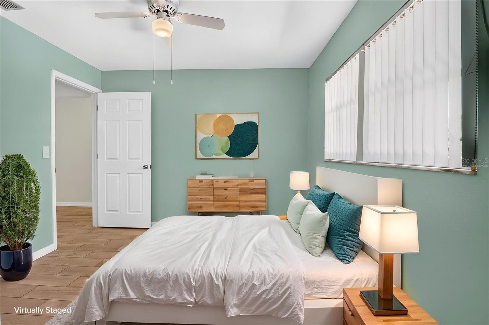 Guest Bedroom-virtually staged