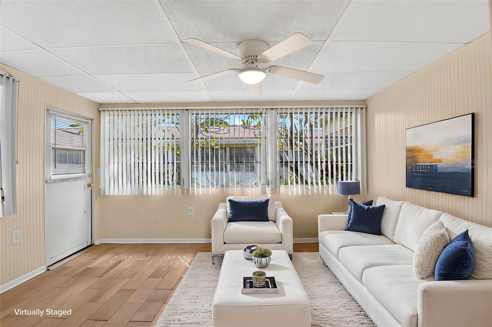 Florida Room-virtually staged