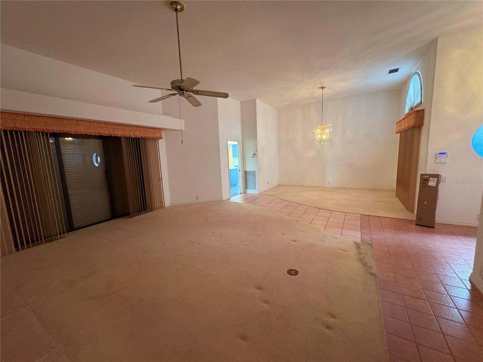 Living Room and Dining Room