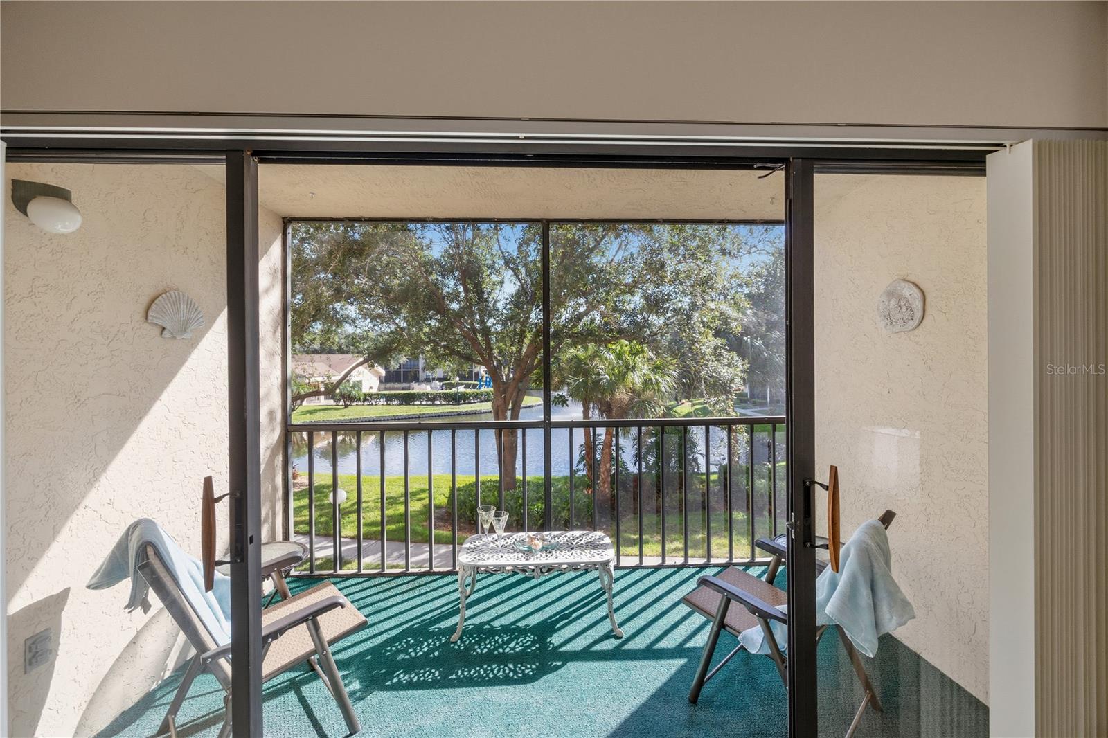 Screened Patio/Balcony, South Facing