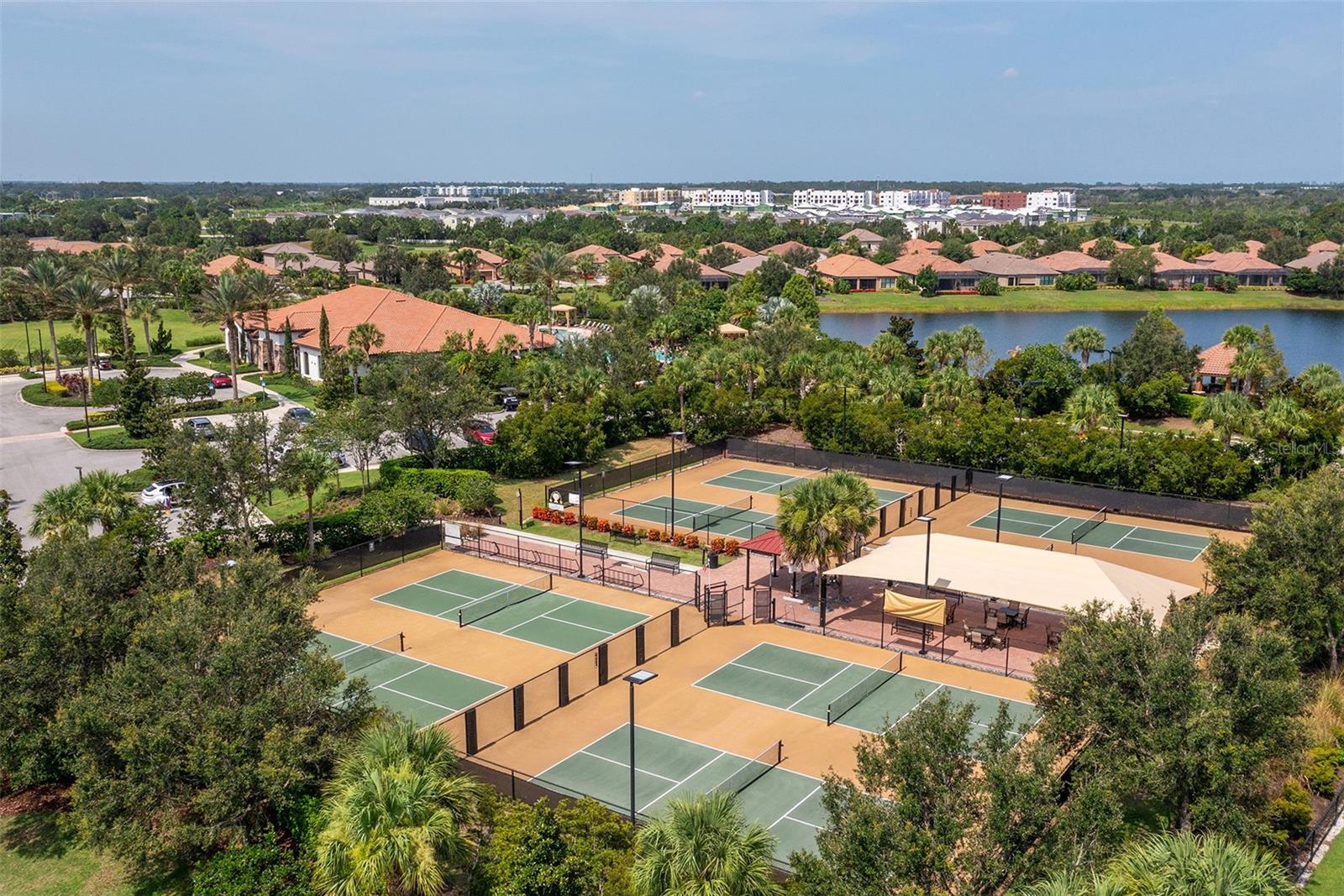 Pickleball Courts and Amenity Center
