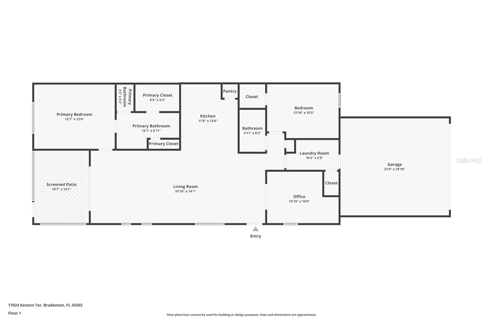 17024 KENTON TERRACE, Bradenton, FL 34202