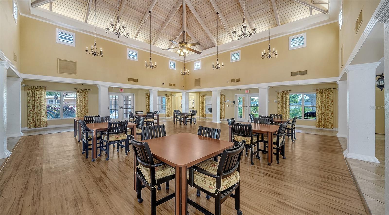 Clubhouse interior