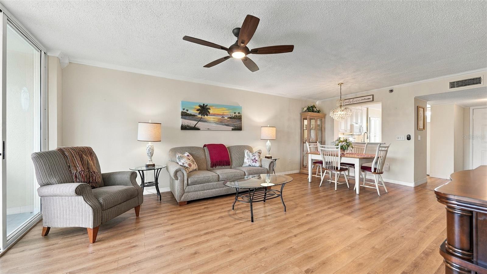 Combination Living Room/Dining Room