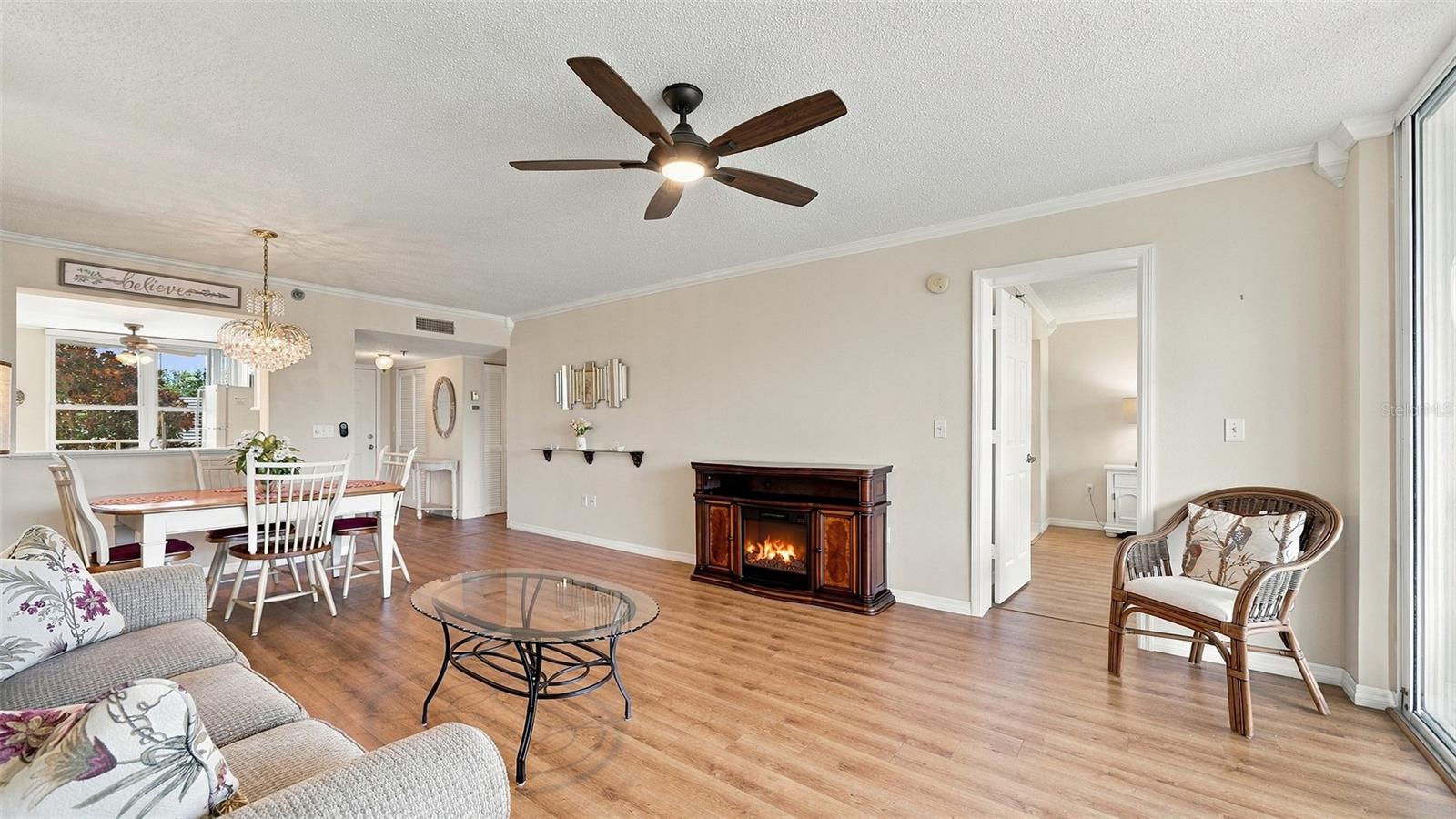 Combination Living Room/Dining Room