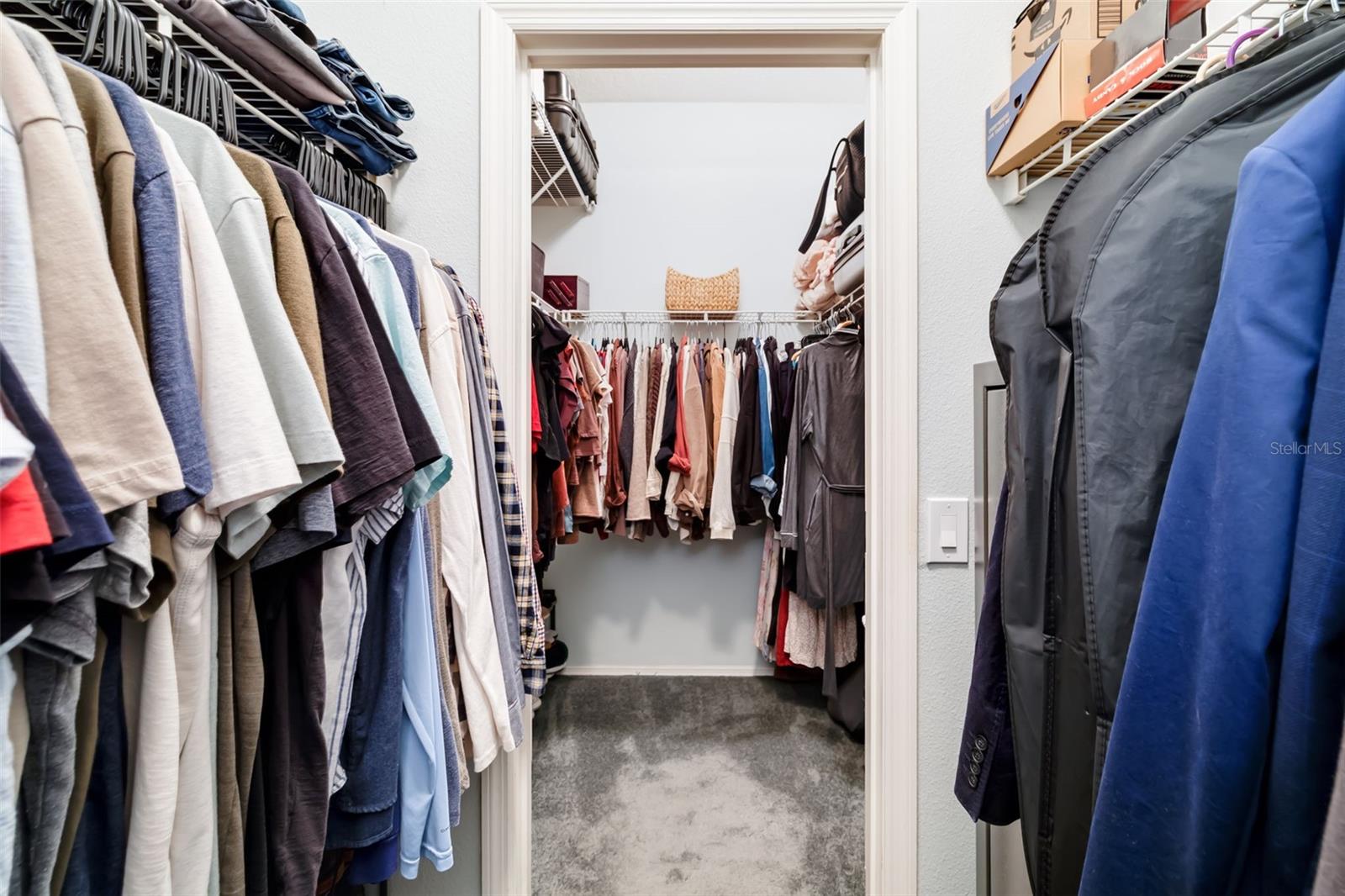 Double Walk-In Closet